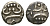 Индия, Траванкор 1 чукрам ND (1901-1910) Мулам Тирунал KM 43 медь 441-1335