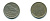 Норвегия 25 эре 1963 Улаф V (1958-1991), синица KM 407 медно-никель 4364-945