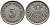 Германия 5 пфеннигов 1911 F KM 11, Jager 12, Weege 6 медно-никель 4547-524