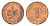 Германия 1 пфенниг 1991 A KM 105, J.380 сталь плакированная медью aUNC 4630-1232