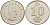 ТУРЦИЯ 10 КУРУШЕЙ 2007 KM 1166 медь никель цинк 3309-1131