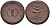 Саксония 1 марка 1921 парусник J. N 55 фарфор 1094-3-22