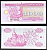 Украина 1000 карбованцев (купонов) 1992  Pick 91 a (2)   бумага  UNC (пресс) 8611-15-1-2