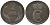 ДАНИЯ 2 ЭРЕ 1874 КРИСТИАН IX (1863-1906) KM 793.1 бронза 34-455