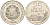 Румыния 25 бани 1966 трактор KM 94 сталь плакированная никелем 4610-652