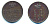 РОССИЯ ДЕНЕЖКА 1852 ЕМ Биткин 614 медь UNC 00-346-44-2