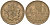 Франция 10 франков 1976 тип Матье KM 940, Le Franc 365.7-8 никель латунь 4531-815
