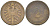 ГЕРМАНИЯ 2 ПФЕННИГА 1875 E, СТАРОГЕРБОВКА KM 2, J. 2, Weege 3 медь 212-557