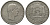 Остров Крит 2 драхмы 1901 Георг I KM 8 серебро 00-807-29