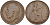 Великобритания 1 пенни 1919 Георг V (1910-1936) KM 810, Spink 4051 бронза 4149-723