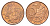 Бразилия 5 сентаво 2010 KM 648 сталь плакированная медью UNC 4663-522