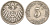 ГЕРМАНИЯ 5 ПФЕННИГОВ 1902 A, KM 11, J. 12 медно-никель 73-1565