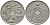 БЕЛЬГИЯ 5 САНТИМОВ 1930 BELGIE KM 94 никель латунь 76-143