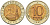 СССР 10 рублей 1991 ЛМД, ГКЧП KM 295, Федорин 15 биметалл 4135-1044