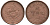 КИТАЙ 10 КЭШЕЙ 1901-1905 ПРОВИНЦИЯ ФУКИЕН KM 10i.3 медь 189-414