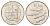 Исландия 10 крон 1996 рыбы KM 29.1a сталь плакированная никелем UNC 4118-1022