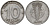 ГДР 10 пфеннигов 1950 E KM 3 алюминий 24-751