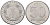 ГДР 50 пфеннигов 1968 A KM 12.2 алюминий aUNC 4575-314