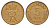 Дания 5 эре 1971 C, Фредерик IX (1947-1972) KM 848 бронза 4657-313