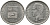 Венесуэла 50 сентимо 1965 Симон Боливар KM 41, Schon 51 никель 4532-311