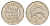 Исландия 5 крон 1981 дельфины KM 28 медно-никель aUNC 4635-125