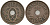 Дания 2 эре 1936 Кристиан X (1912-1947) KM 827 бронза 4147-517