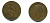 Великобритания 1 пенни 1920 Георг V (1910-1936) KM 810, Spink 4051 бронза 41-845