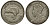 Новая Зеландия 1 флорин 1933 Георг V (1910-1936), птичка киви KM 4 серебро 272-1211