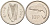 Ирландия 10 пенсов 1994 лосось KM 29 медно-никель 4561-1236