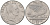 ИТАЛИЯ 50 ЧЕНТЕЗИМО 1941 R, ГОД XIX, ВИКТОР ЭММАНУИЛ III (1900-1946) KM 76b, VEM3. 1063 нержавеющая сталь 3853-414