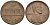 США 1 цент 1959 D, Авраам Линкольн KM 201 медь цинк 4564-328