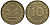 ФРГ 10 пфеннигов 1971 F KM 108, J. 383 сталь плакированная латунью PROOF 1099-4-41