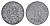 Кам 10 пфеннигов 1917 Funck 79.2, Men05 4349.2, Men18 5523.2 цинк 4659-262