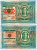 Австрия 100 крон 1912 (1919) красная надпечатка на Pick 12, на аверсе Pick 56 a бумага 444-127-1