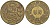 Перу 1 соль 1948 KM 222 латунь 4565-516