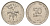 Израиль 50 прут 1954 JE 5714 KM 13 медно-никель 4670-1224