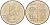 Норвегия 5 крон 1978 350 лет Норвежской армии KM 423 медно-никель UNC M11-18