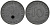 Германия 10 рейхспфеннигов 1942 A  цинк    3459-546