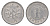Япония 1 йена 1958 Yr.33 Y 74 алюминий 4640-837