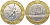 Франция 10 франков 1991 тип Гений Бастилии KM 964.1, Le Frank 375.6 биметалл 110-1041