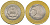 Ангола 5 кванз 2012 KM 109 биметалл UNC 4619-326