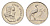 ЮАР 5 центов 1965 Ян ван Рибек (1619-1677), South Africa, легенда на англинском, райский журавль KM 67.1 никель 4669-1227