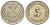 Германия 5 пфеннигов 1908 E KM 11, Jager 12, Weege 6 медно-никель 206-954
