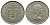 Великобритания 1 шиллинг 1958 Елизавета II (1952-2022), Шотландский герб KM 905, Spink 4148 медно-никель 4384-633