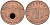 ГЕРМАНИЯ 1 РЕЙХСПФЕННИГ 1937 D J 361, KM 89 бронза aUNC 73-242