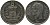 Венесуэла 2 боливара 1990 Combinations : 1 + A, Caracas mint KM 43a.1 сталь плакированная никелем 4529-336