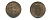 Великобритания 1/2 пенни 1921 Георг V (1910-1936) KM 809, Spink 4056 бронза 59-921
