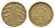 Германия 10 рентенпфеннигов 1924 F KM 33, J. 309 алюминиевая бронза 4644-1225