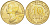 Франция 10 сантимов 1989 тип Marianne KM 929, le Franc 144.29 алюминиевая бронза 112-1031