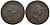 Остров Мэн 1 пенс 1786 Георг III (1760-1820) KM 9.1 медь 650-624
